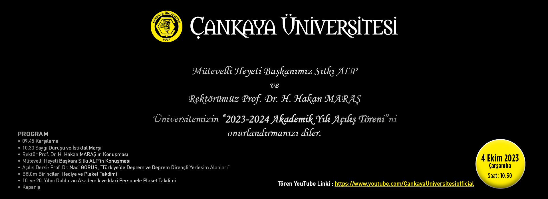 Açılış Töreni