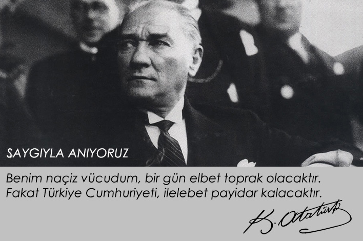 Saygı ve özlemle anıyoruz...