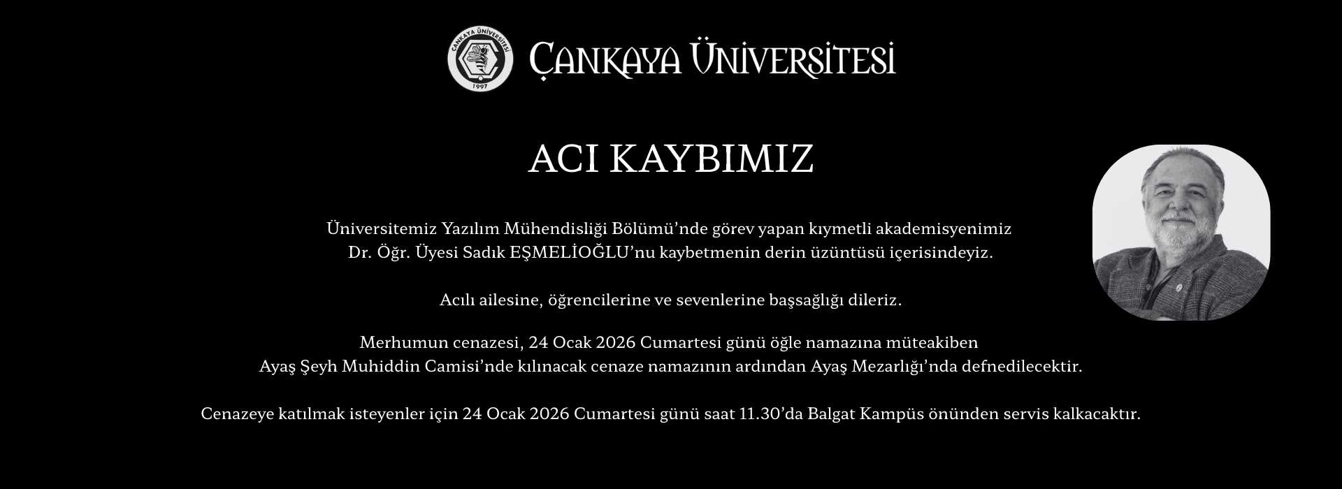 Acı Kaybımız