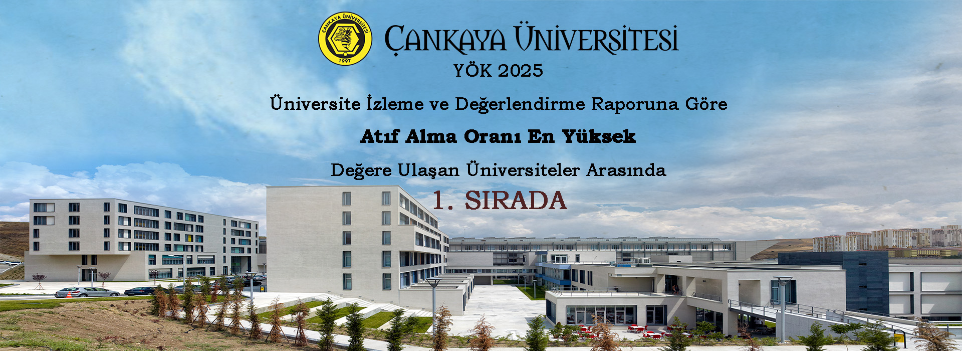 Çankaya Üniversitesi Atıf Alma Oranı En Yüksek