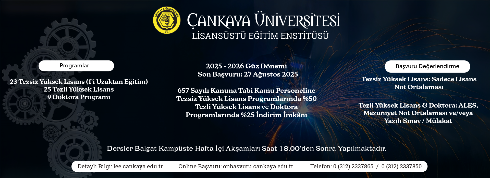 Yüksek Lisans Bilgi