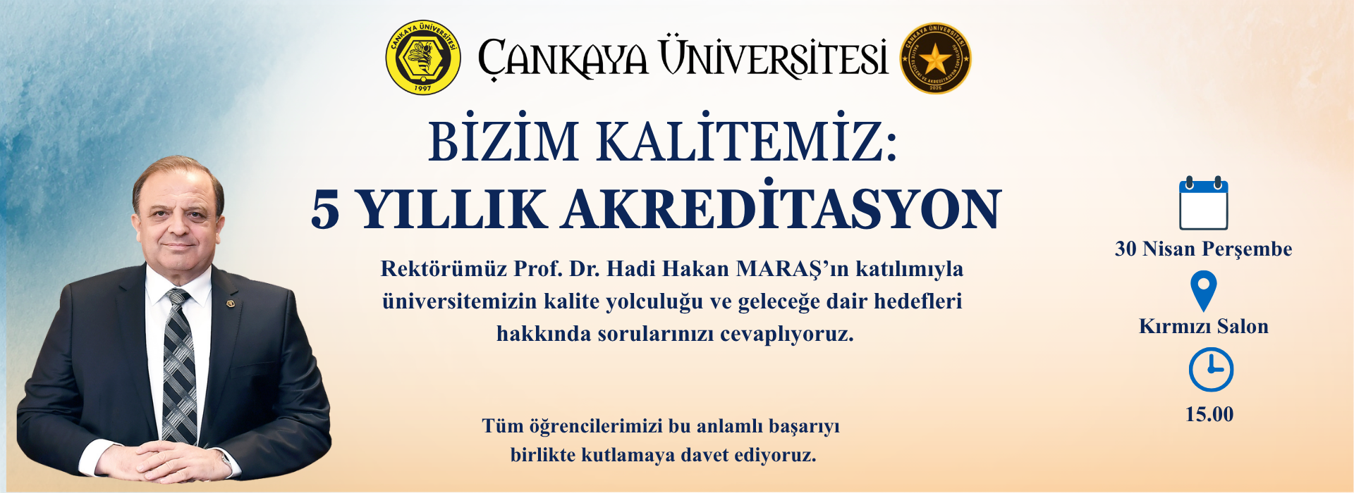 5 Yıllık Akreditasyon