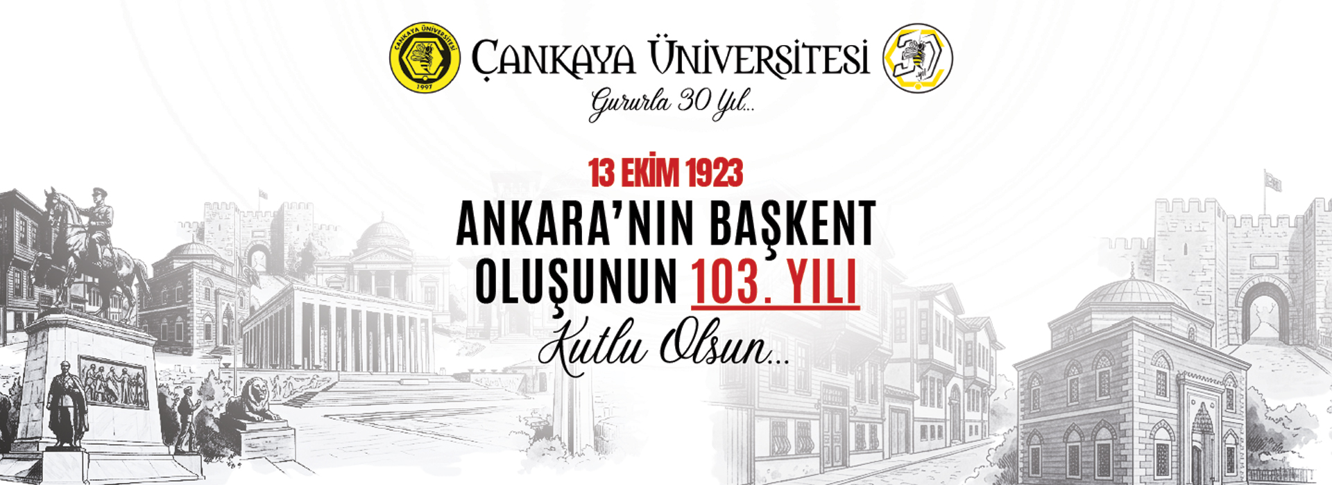 Ankara'nın Başkent Oluşunun 103.yılı