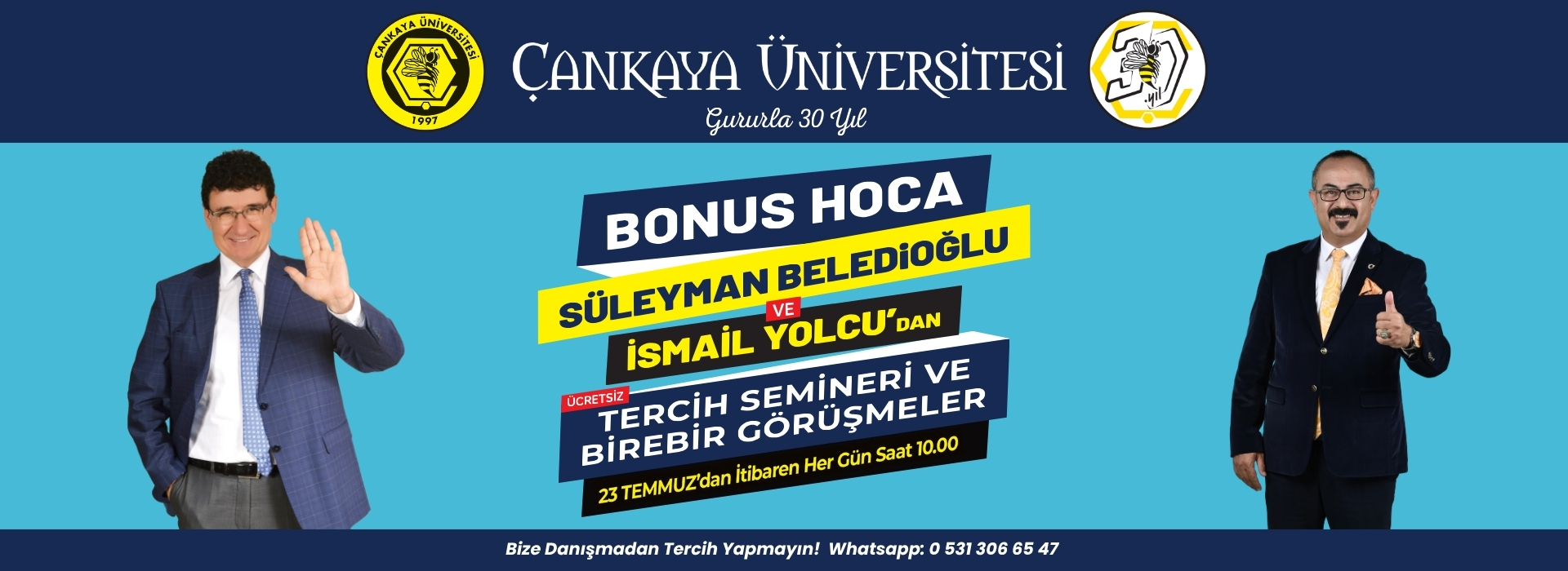 Tercih Semineri ve Birebir Görüşmeler