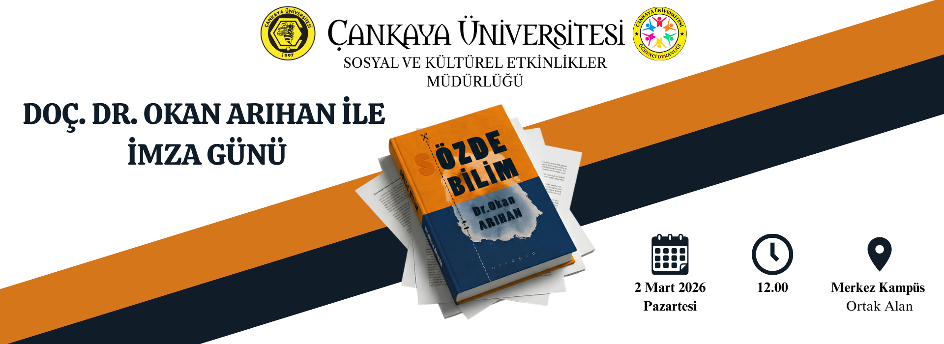 Doç. Dr. Okan Arıhan ile İmza Günü
