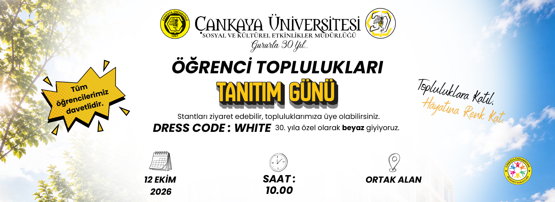 Öğrenci Toplulukları Tanıtım Günü